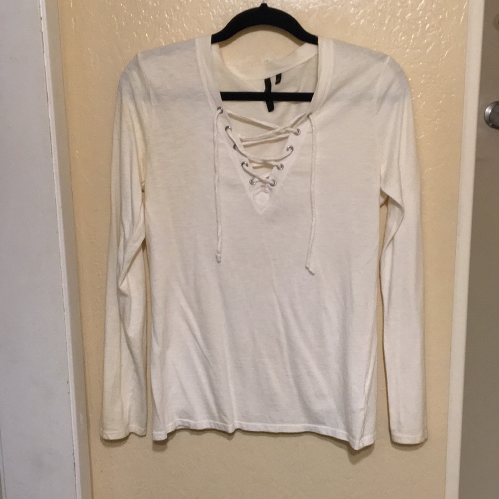 | White Tied Long Sleeve |
